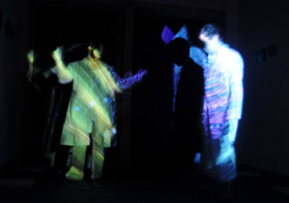 2013 - Wormuplabs presentes wormhole - realtime video body map performance using kinekt sensor