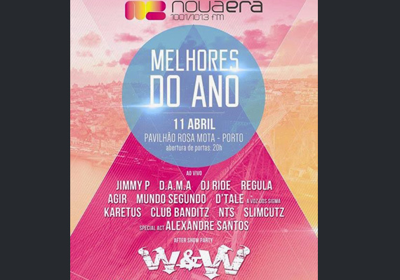 Gala Nova Era Melhores do Ano 2015 - Visuals with AnimateK. DJ´s Lineup: Kura, W&W, Miguel Psi, Pete tha Zouk